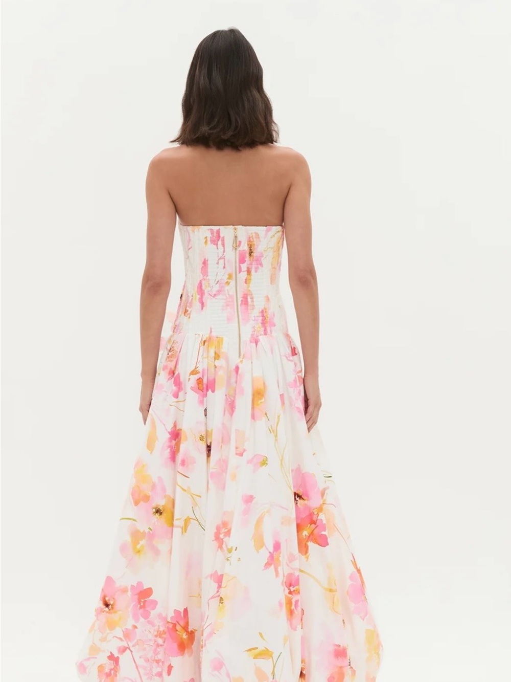 Aje Gracie Gown (Strapless Floral Gown) - Picture 2 of 5